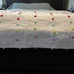 POTTERY BARN KIDS BRIGHT POM POM RAINBOW 100% COTTON FABRIC QUILT FULL QUEEN
