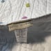 POTTERY BARN KIDS BRIGHT POM POM RAINBOW 100% COTTON FABRIC QUILT FULL QUEEN