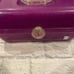 Caboodles Train Case, Makeup Organizer Box, Silver Purple Jewelry, 2622 Cosmetic