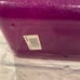 Caboodles Train Case, Makeup Organizer Box, Silver Purple Jewelry, 2622 Cosmetic