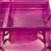 Caboodles Train Case, Makeup Organizer Box, Silver Purple Jewelry, 2622 Cosmetic