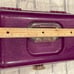 Caboodles Train Case, Makeup Organizer Box, Silver Purple Jewelry, 2622 Cosmetic