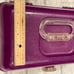 Caboodles Train Case, Makeup Organizer Box, Silver Purple Jewelry, 2622 Cosmetic