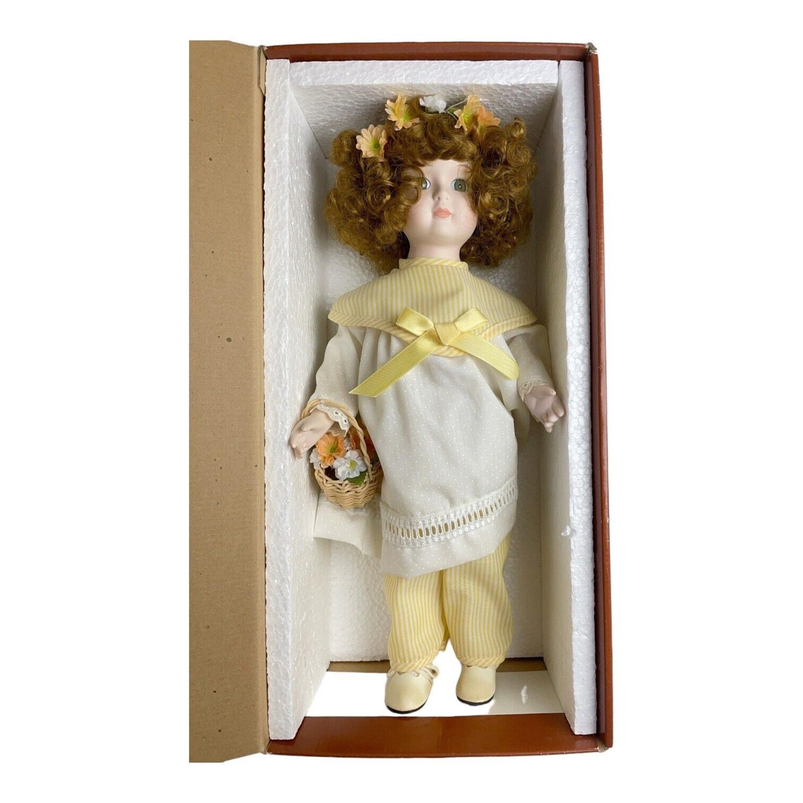 Seymour Mann Musical 16" Doll Flower Girl Vintage "A Spoonful of Sugar"