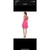 Ted Baker Size 1 Marliza Fit Flare Mini Dress Bright Pink Jewel Chain Print Bold