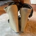 DSquared Leather Snakeskin Platforms Wedges Heels Sandals Rare