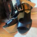 DSquared Leather Snakeskin Platforms Wedges Heels Sandals Rare