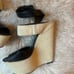 DSquared Leather Snakeskin Platforms Wedges Heels Sandals Rare