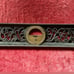 Antique scrolled level from David Level Tool Company. Cast Iron and Brass.