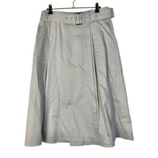 White House Black Market WHBM Pleated Faux Wrap Midi Skirt 6
