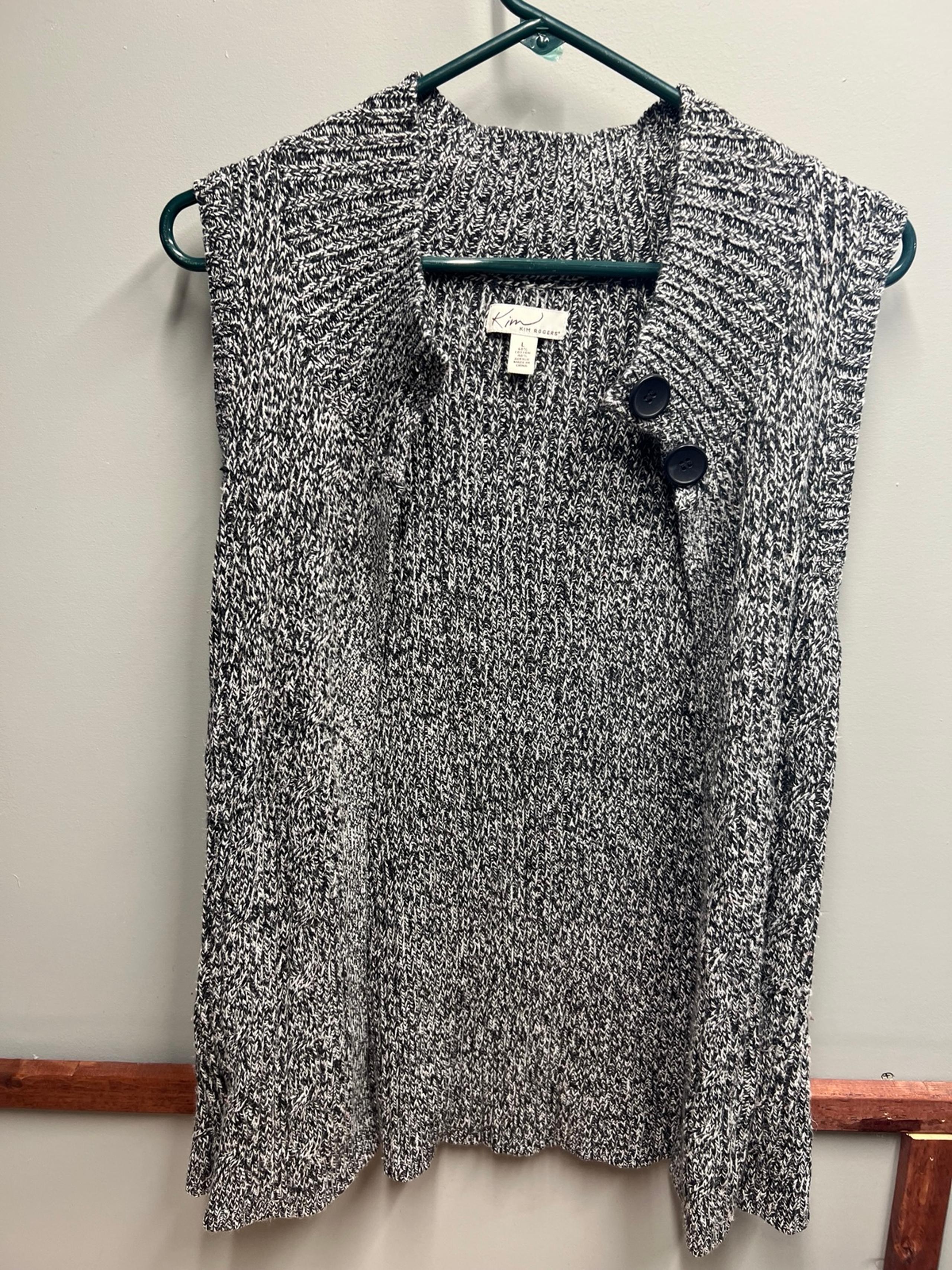 Kim Rogers sweater vest women’s L