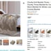 Chunky Knit Blanket Throw - 100% Hand Knitted Chunky Throw Blanket for Couch 50