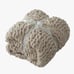 Chunky Knit Blanket Throw - 100% Hand Knitted Chunky Throw Blanket for Couch 50