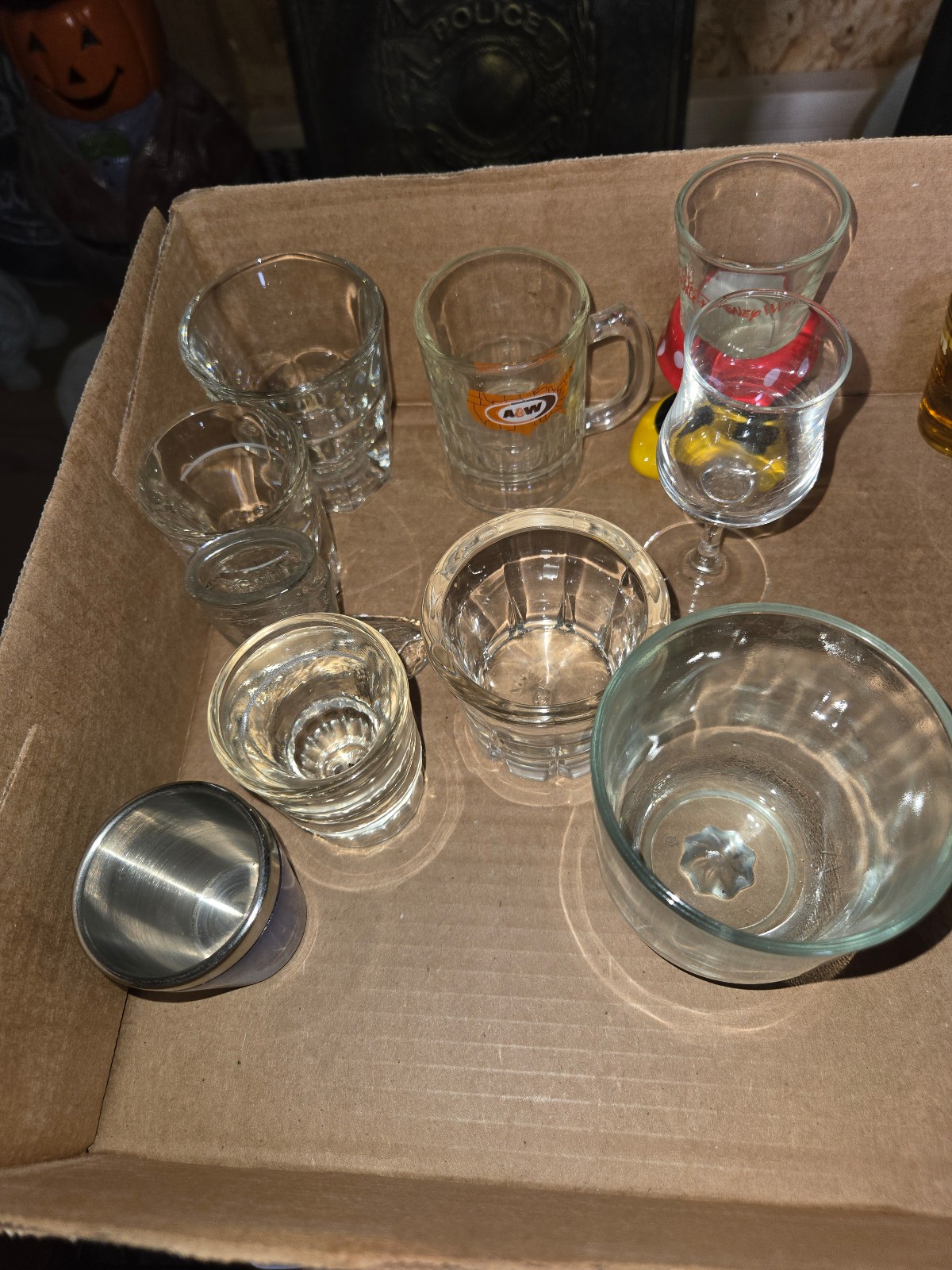 Vintage shot Glasses