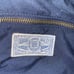 Lucky Brand Large Canvas Carry All Shoulder Bag Tote Purse Blue White Paisley