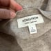 Like NEW! Nordstrom 100% cashmere beige heather vneck sweater size L