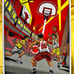 Officially Licensed Chicago Bulls 2019-2020 Opening Day Art Print by Tim Doyle