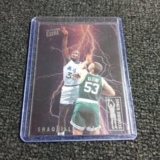 1993-94 fleer ultra Shaquille Oneal scoring king card rare sp