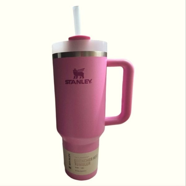 Stanley The Quencher H2.0 FlowState Tumbler 40 oz Peony. NWT