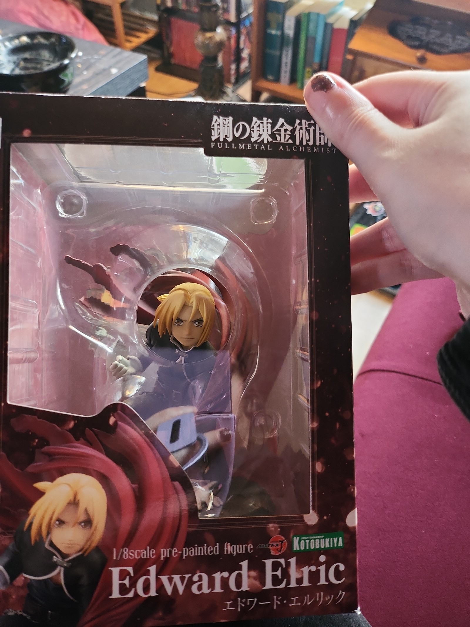 Figure Kotobukiya Fullmetal Alchemist: Edward Elric ArtFX J Statue, Multicolor,