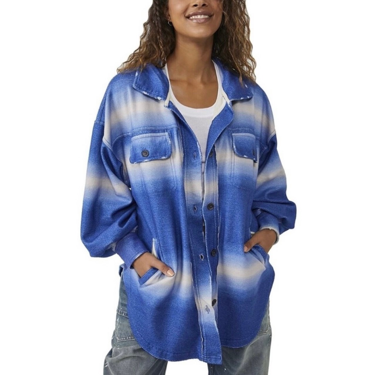 NWT Free People Printed Ruby Jacket - S