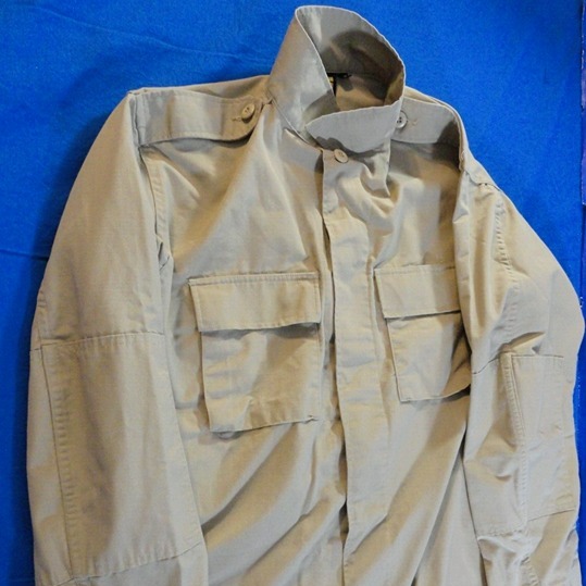 NEW PROPPER KHAKI BDU HOT WEATHER TACTICAL 2 POCKET COMBAT JACKET RC 419