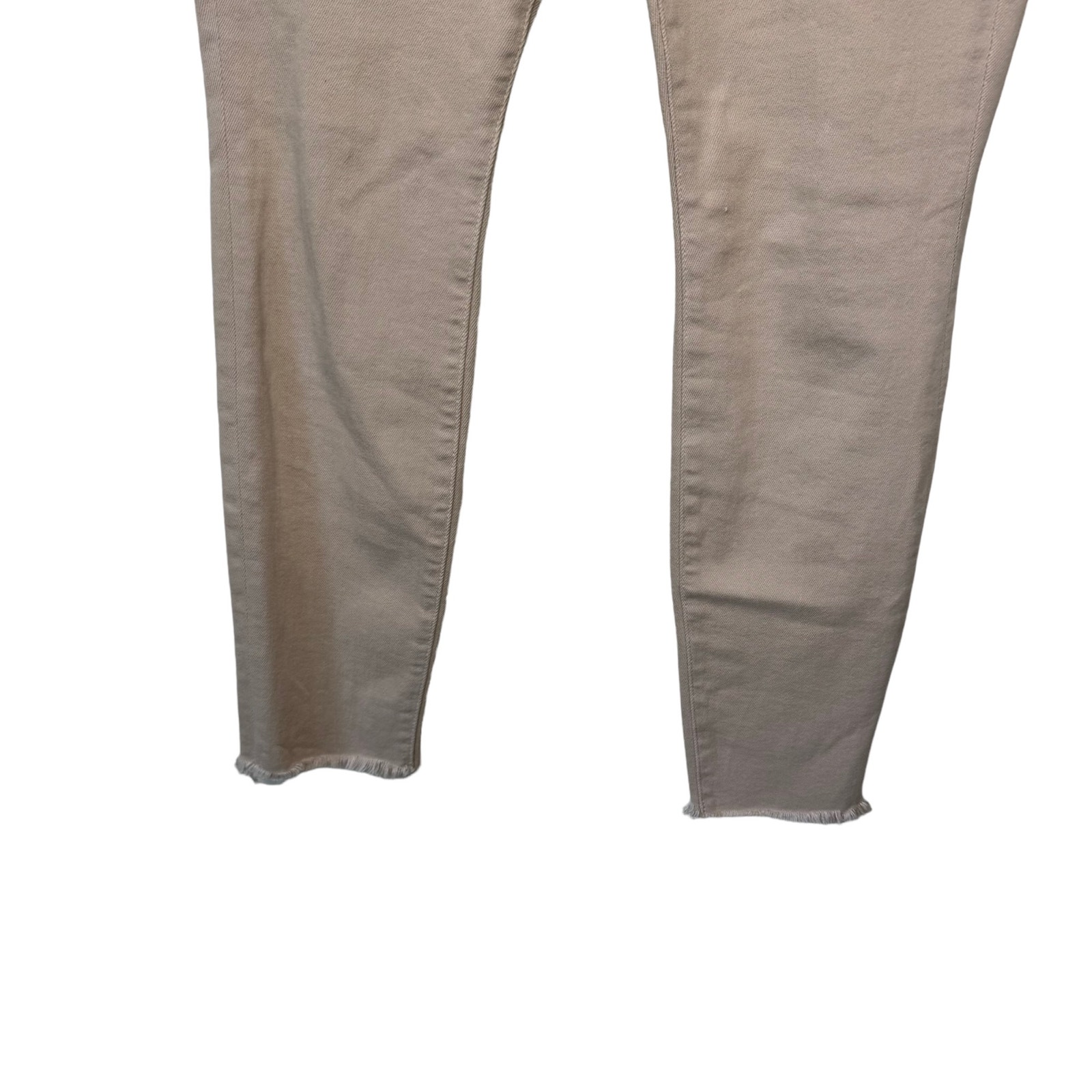 【在庫◎】Mother Denim Looker Ankle Step Fray Khaki Mother- The Looker Ankle Fray in Sweet Stripes – CAMI
