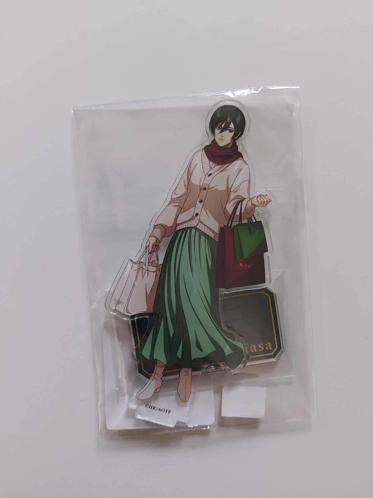 Attack on titan Mikasa acrylic stand