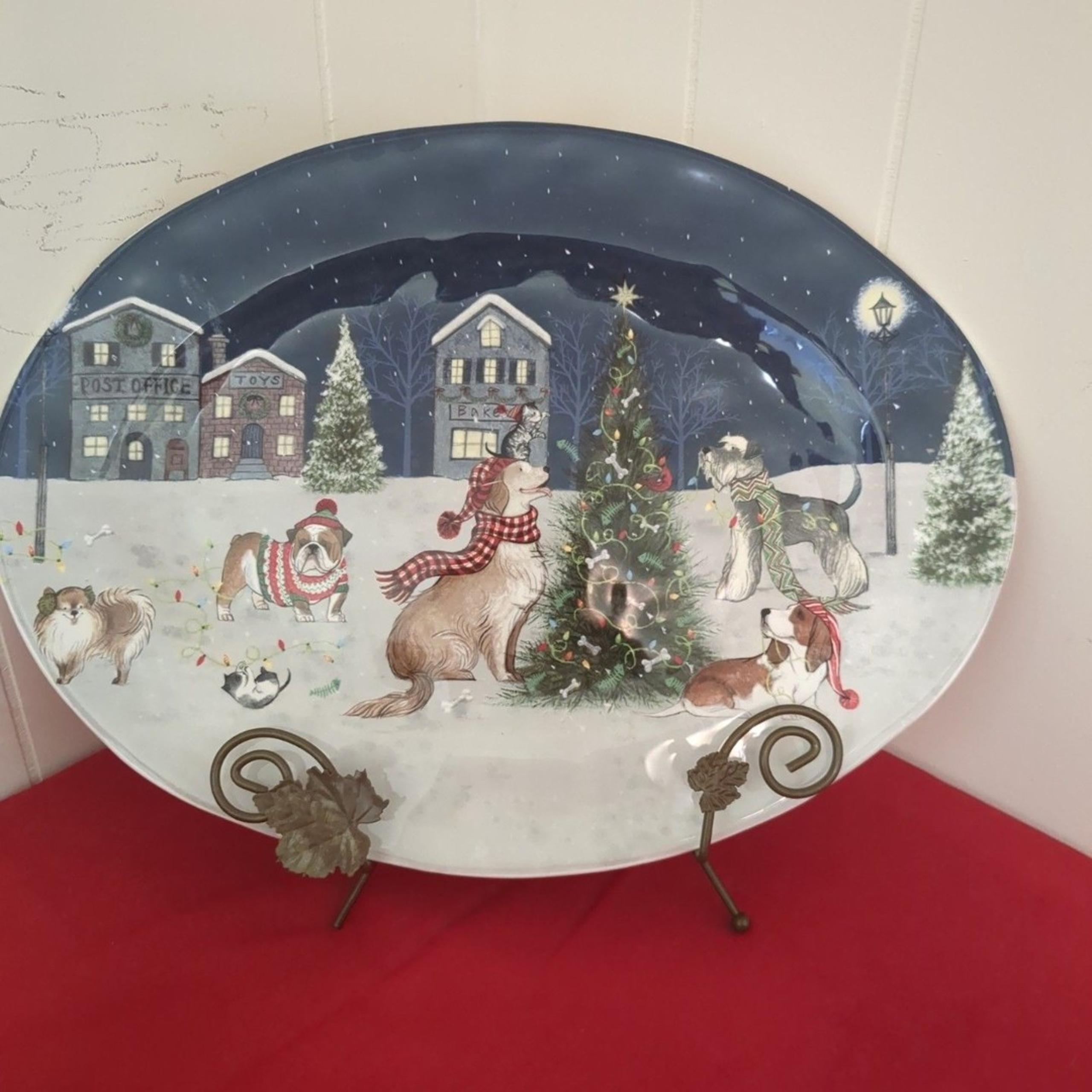 Pier One Park Avenue Puppies Platter
