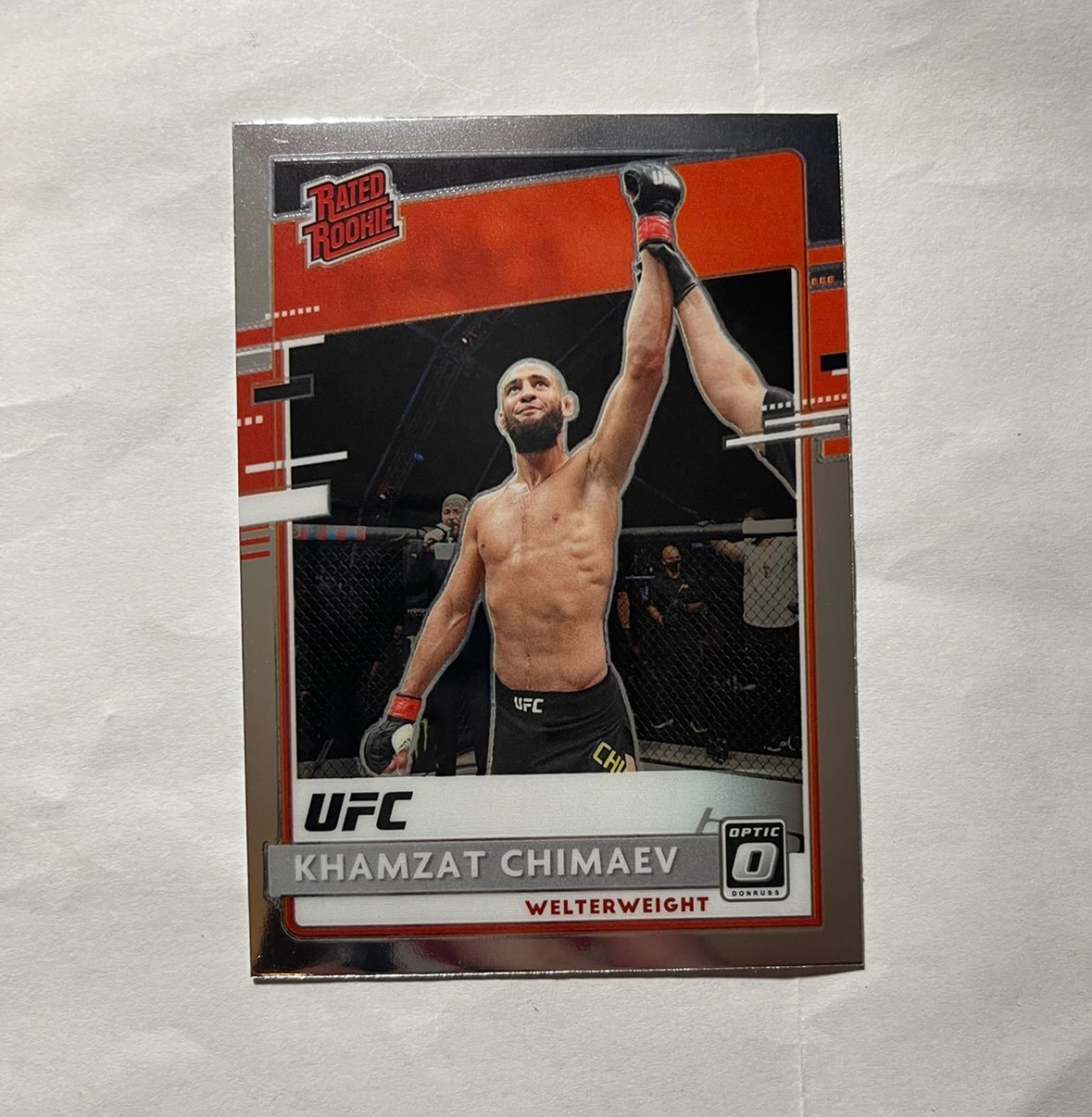 2021 Khamzat Chimaev Rated Rookie Optic