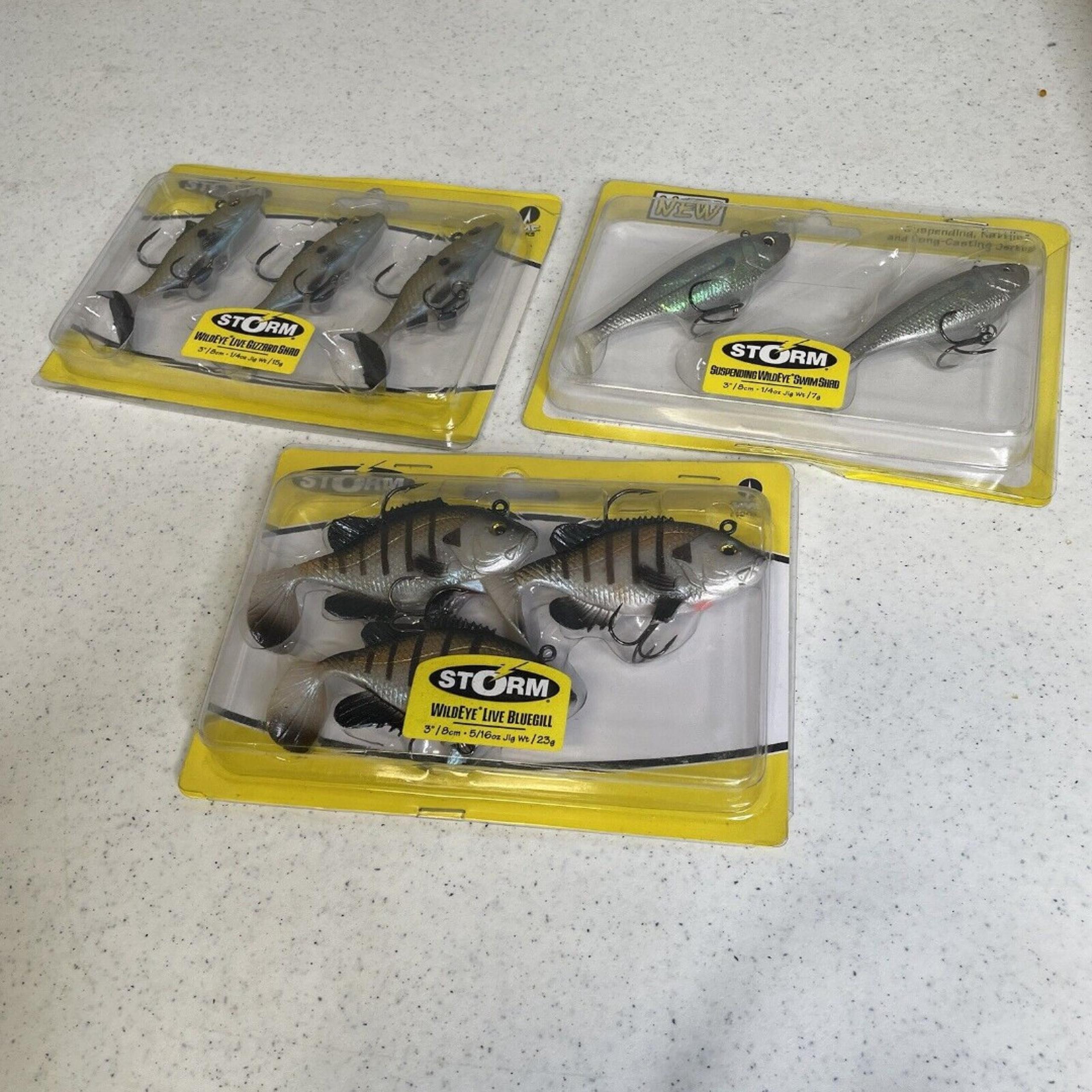Storm Wildeye Live Bluegill Fishing Lures