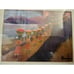 Oil Print, The Spirit Carriers, Framed, African Art - Collectible