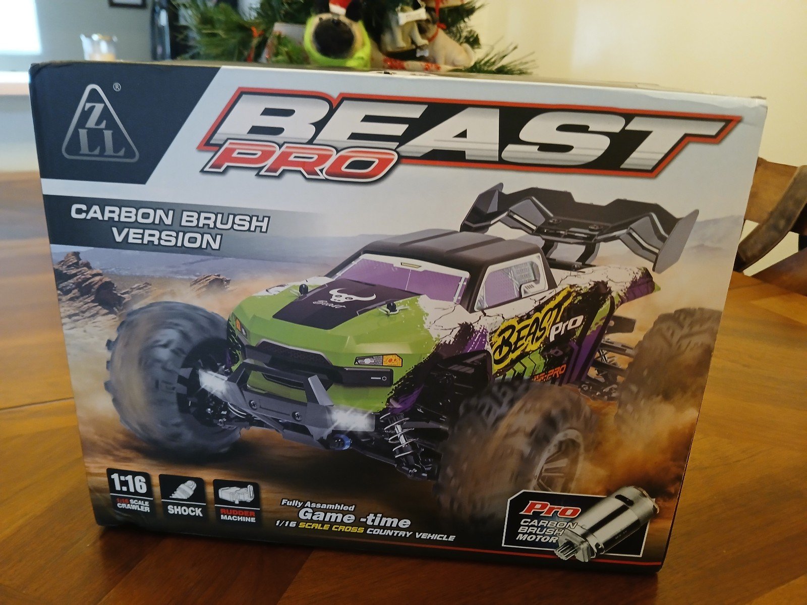 Beast Pro 4x4 70kmp/h carbon pro Brush and lithium battery