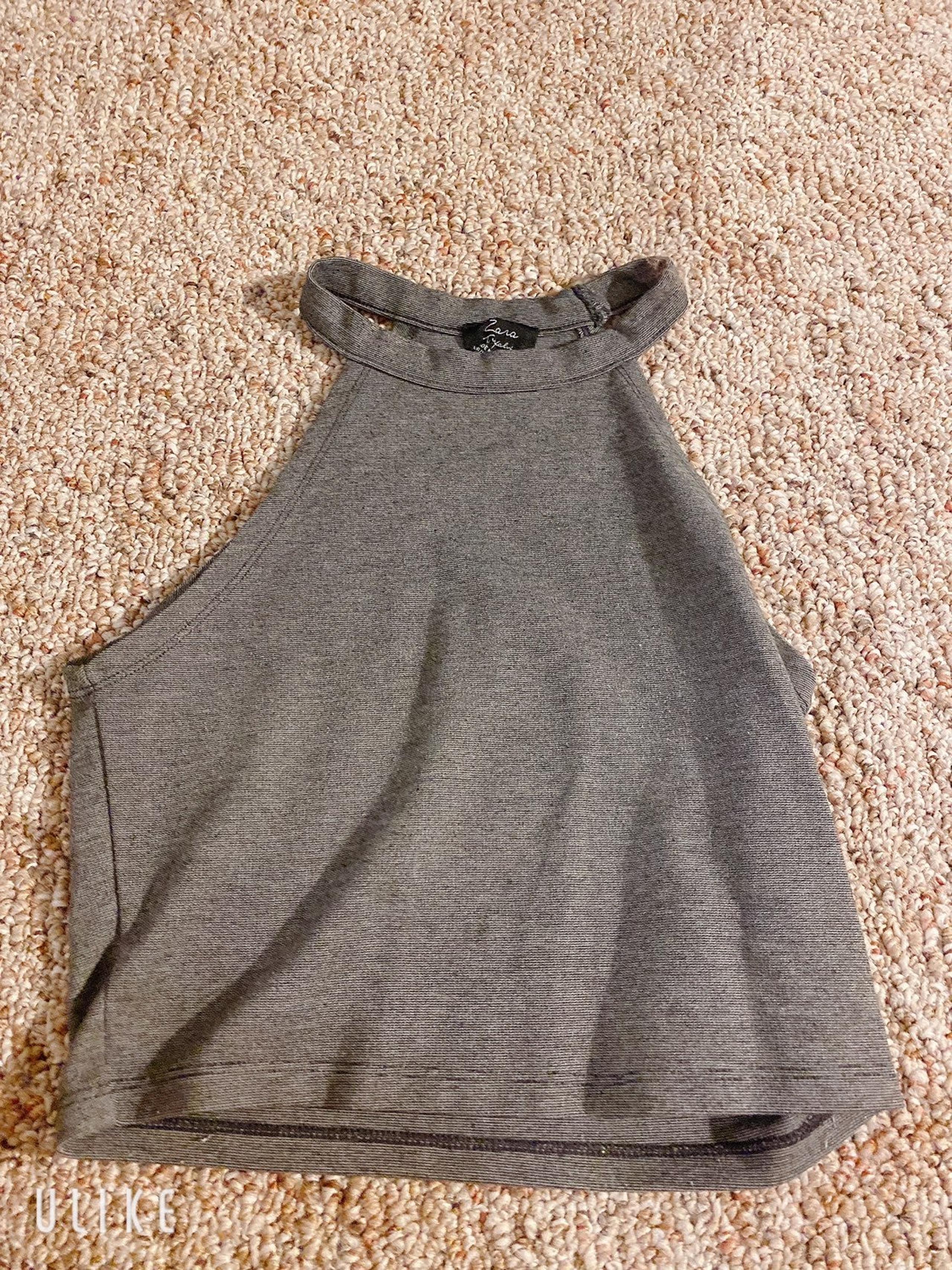 Zara halter tank top