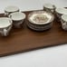 Heritage Hall Brown Multicolor Flat Cup & Saucer Set by Johnson Brothers Ima