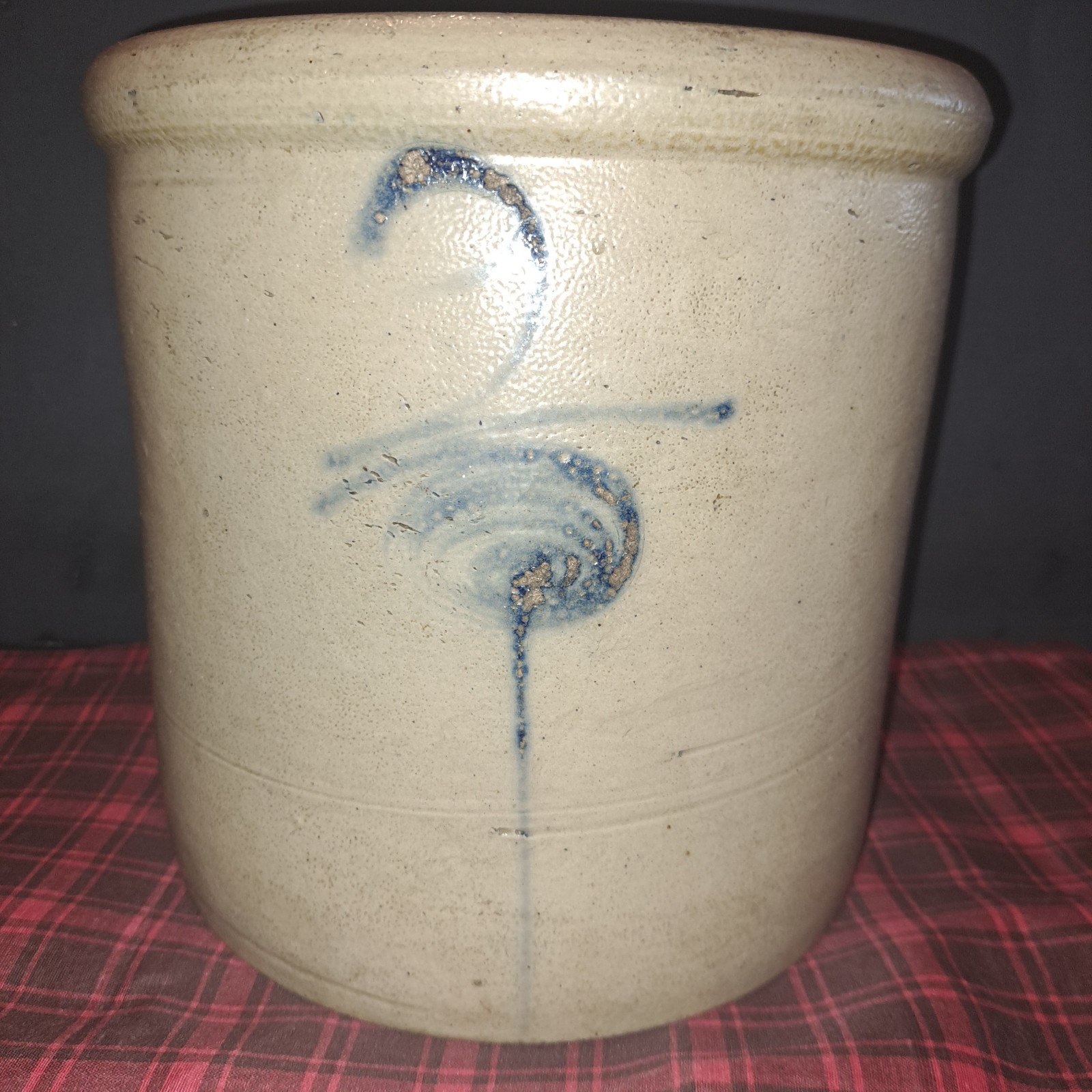 Vintage 1880s - Red Wing 2 gallon crock