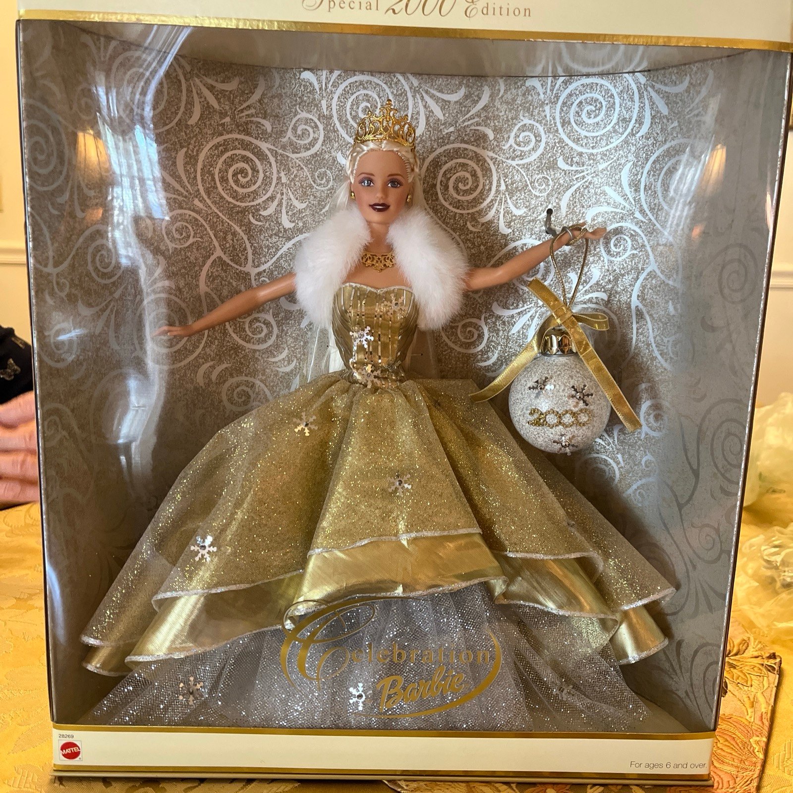 NIB Mattel Special Edition 2000 CELEBRATION BARBIE DOLL + Millennium