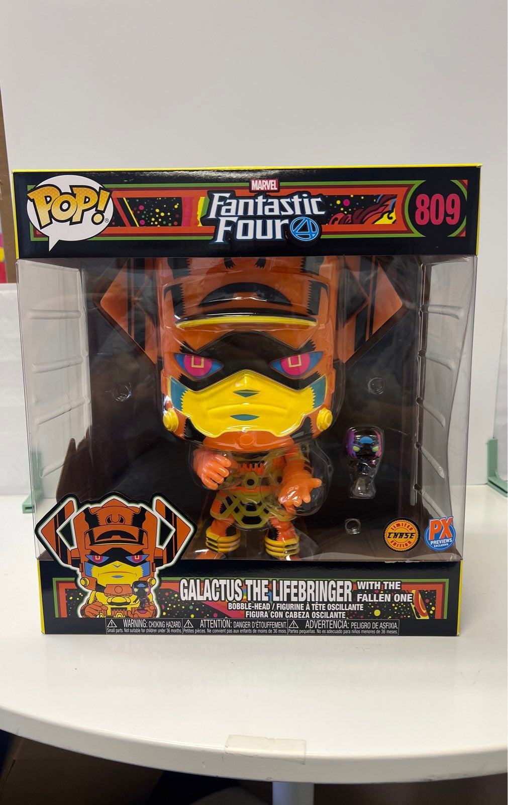 Funko Pop! CHASE Marvel Fantastic Four Galactus with the Fallen one