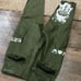 Rare Fruits Basket Secret Heart Anime Cargo Pants Olive Green