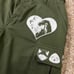 Rare Fruits Basket Secret Heart Anime Cargo Pants Olive Green