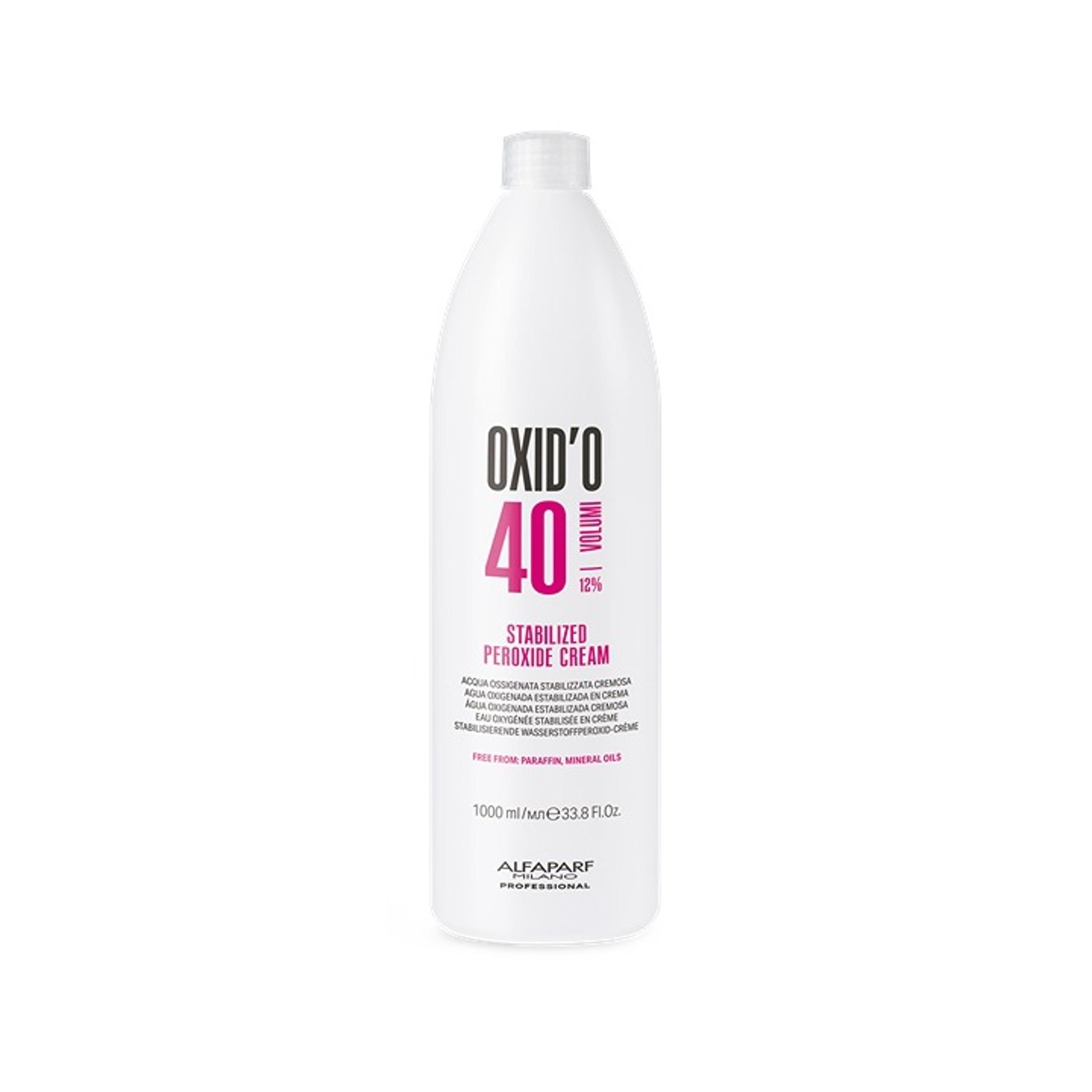 Alfaparf Milano Oxido 40 Volume Stabilized Peroxide Cream Developer 33.8 oz