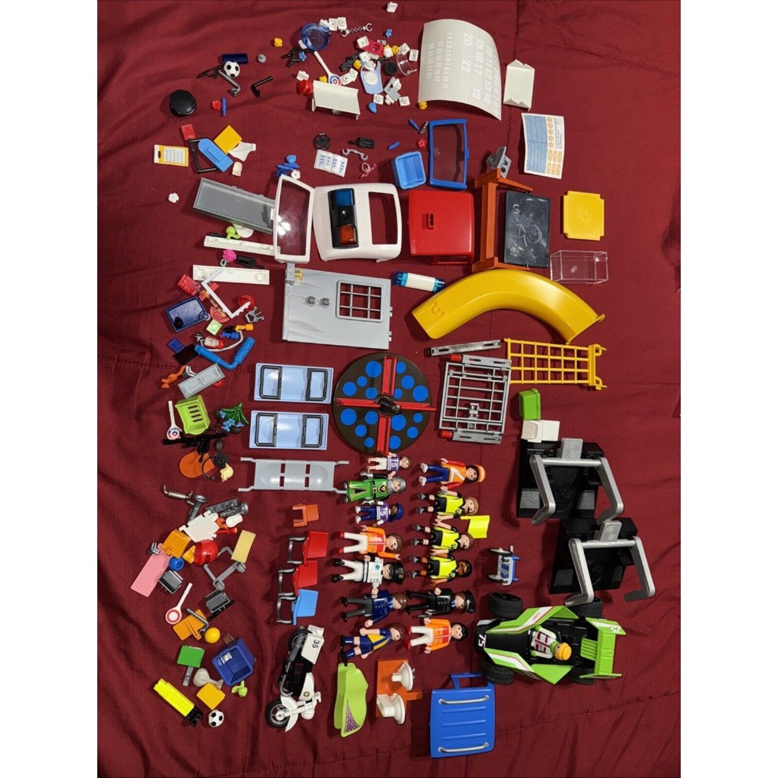 Playmobil Figure Lot Assorted Years People Animals Mix Bundle