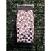 Giambattista Valli Paris Floral Print Silk Pencil Skirt Size 38 US XXS