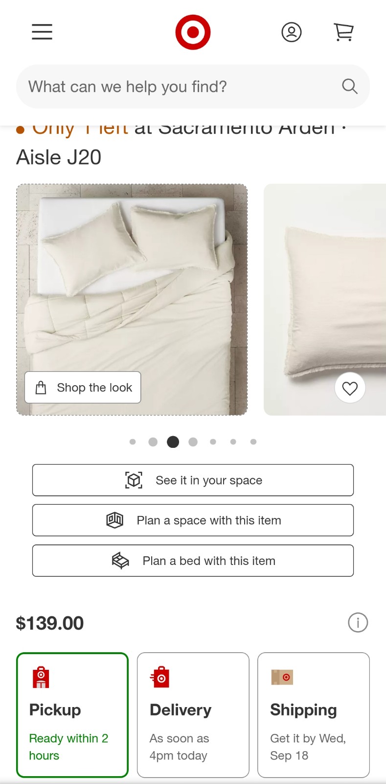 casaluna FULL/QUEEN heavyweight linen comforter