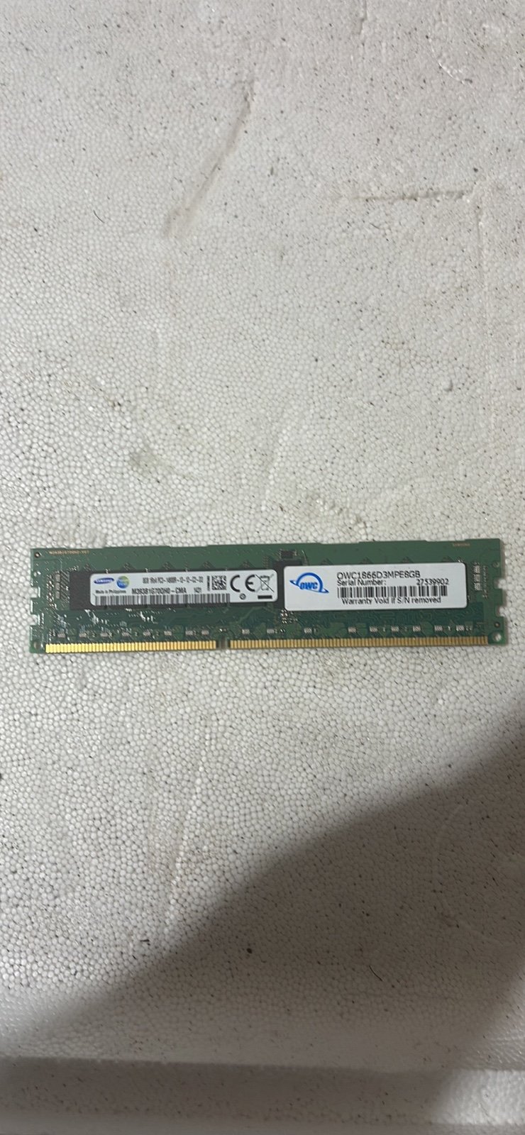 Samsung IBM 8GB (1x8GB, 1Rx4, 1.35V) PC3L-12800 CL11 ECC DDR3 1600MHz LP RDIMM