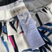 NWOT Emilio Pucci ivory tropical palm print straight leg pants