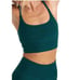 Vuori Long Line Elevation sports bra green Women XL