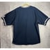 Vintage Nike New York Yankees Baseball Pullover Jersey Shirt XL Rare made Korea
