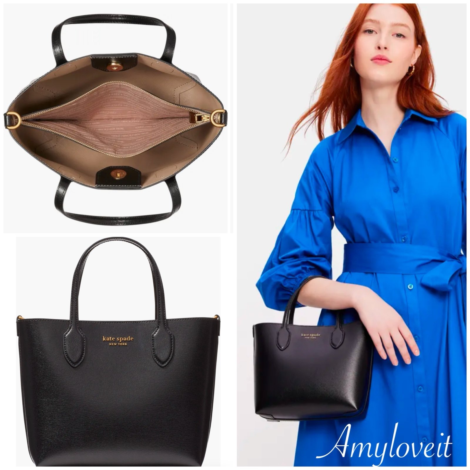 Kate Spade Medium Bleecker Saffiano Leather Bag