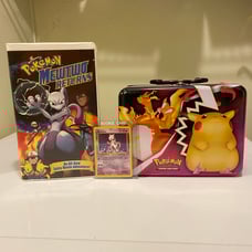 Mewtwo bundle (card,movie,lunch box)